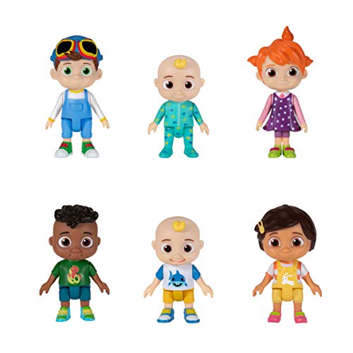 Cocomelon Family & Friends 6 Figure Pack Mixed WT80107