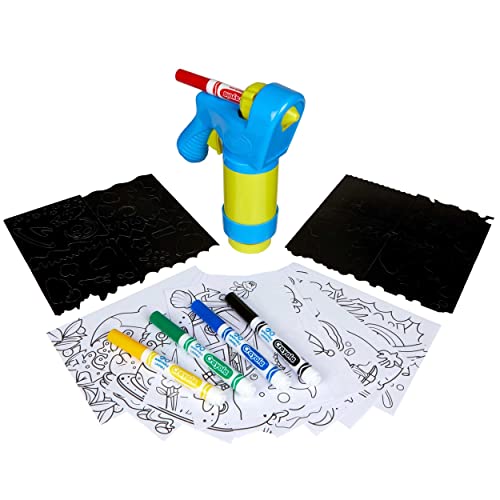 CRAYOLA Mini Marker Sprayer, Marker Airbrush Kit, Gift for Kids