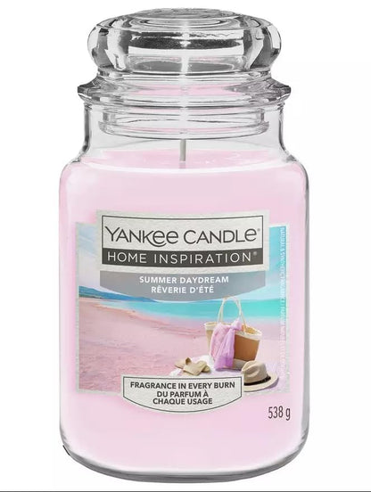 Candle Home Inspiration Large Jar, 538g, Summer Daydream