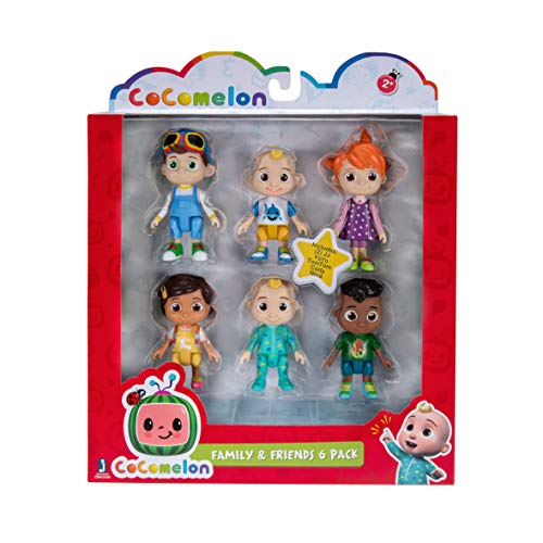 Cocomelon Family & Friends 6 Figure Pack Mixed WT80107