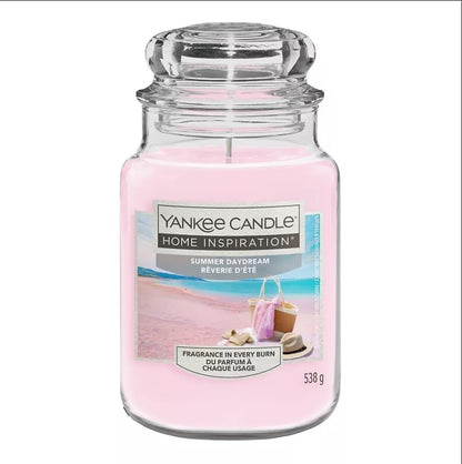 Candle Home Inspiration Large Jar, 538g, Summer Daydream