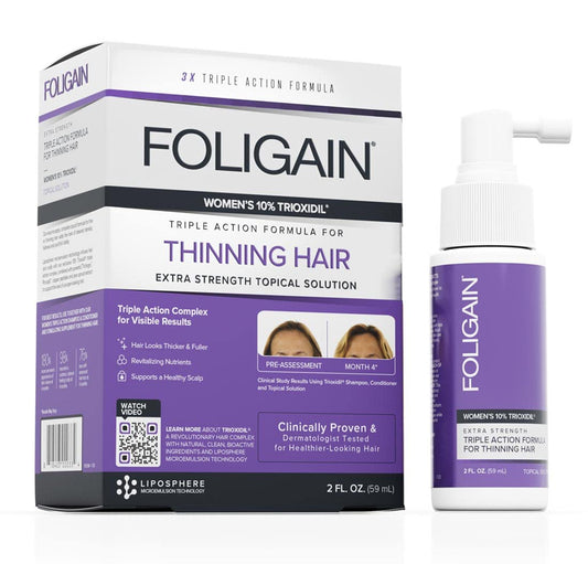 Foligain Womens HAIR REGROWTH TREATMENT with 10% Trioxidil