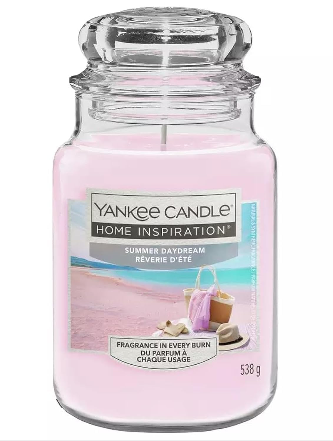 Candle Home Inspiration Large Jar, 538g, Summer Daydream