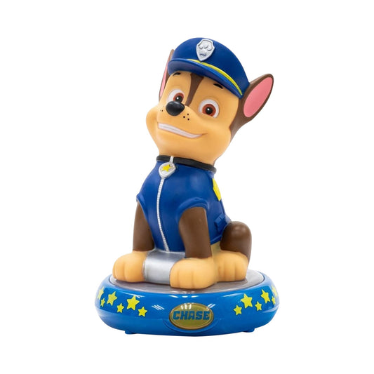 Kids Euroswan PW19761 LAMPARA Paw Patrol Figure 3D Chase Night LAMP, Drawing, Multicoloured, 9in x 5.5in